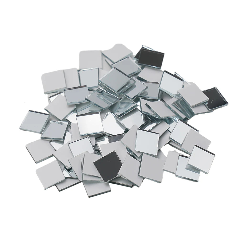 Pack 100 Mini-Miroirs Adhésifs — Carrés