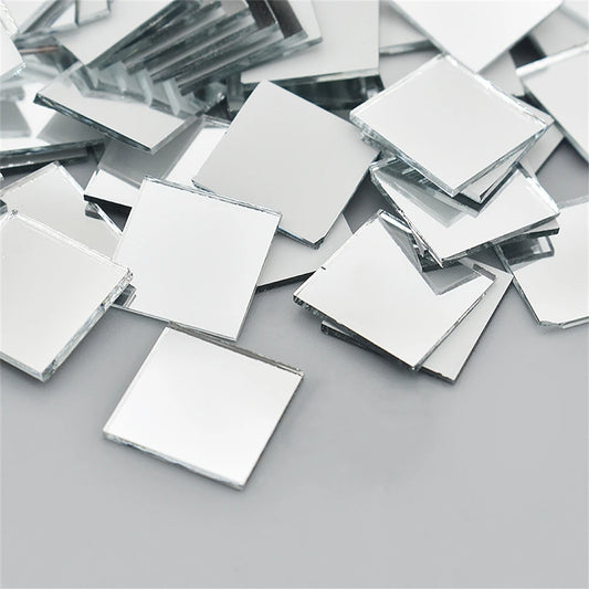Pack 100 Mini-Miroirs Adhésifs — Carrés