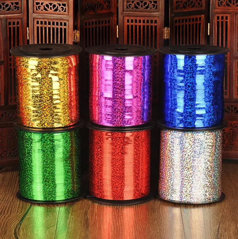 Ruban Satiné Brillant pour Décoration de Fête et Cadeaux