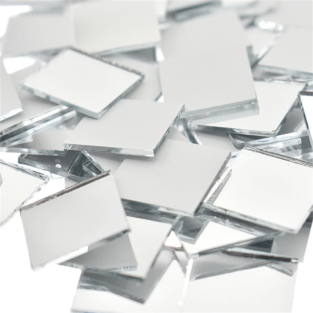 Pack 100 Mini-Miroirs Adhésifs — Carrés