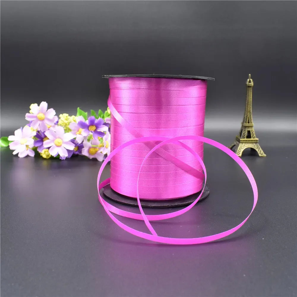 Ruban Satiné Brillant pour Décoration de Fête et Cadeaux