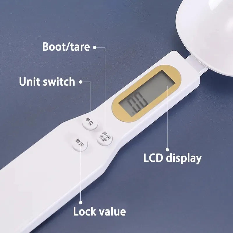Cuillère Balance Digitale de Cuisine (Précision 0,1g)