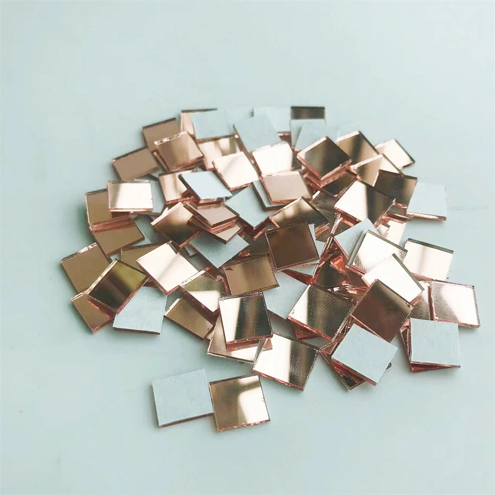 Pack 100 Mini-Miroirs Adhésifs — Carrés