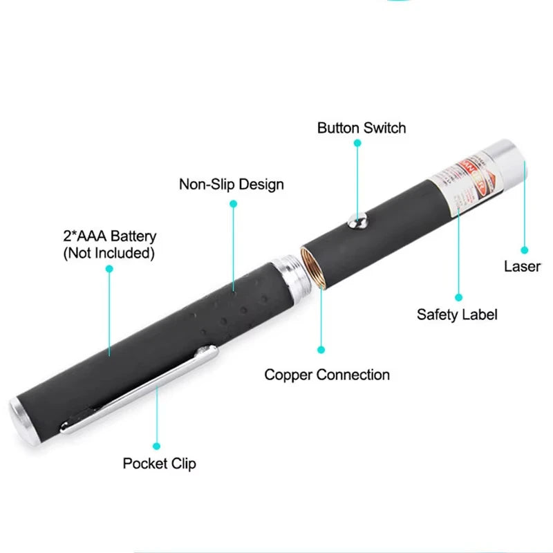 Stylo Pointeur Lumineux Rouge