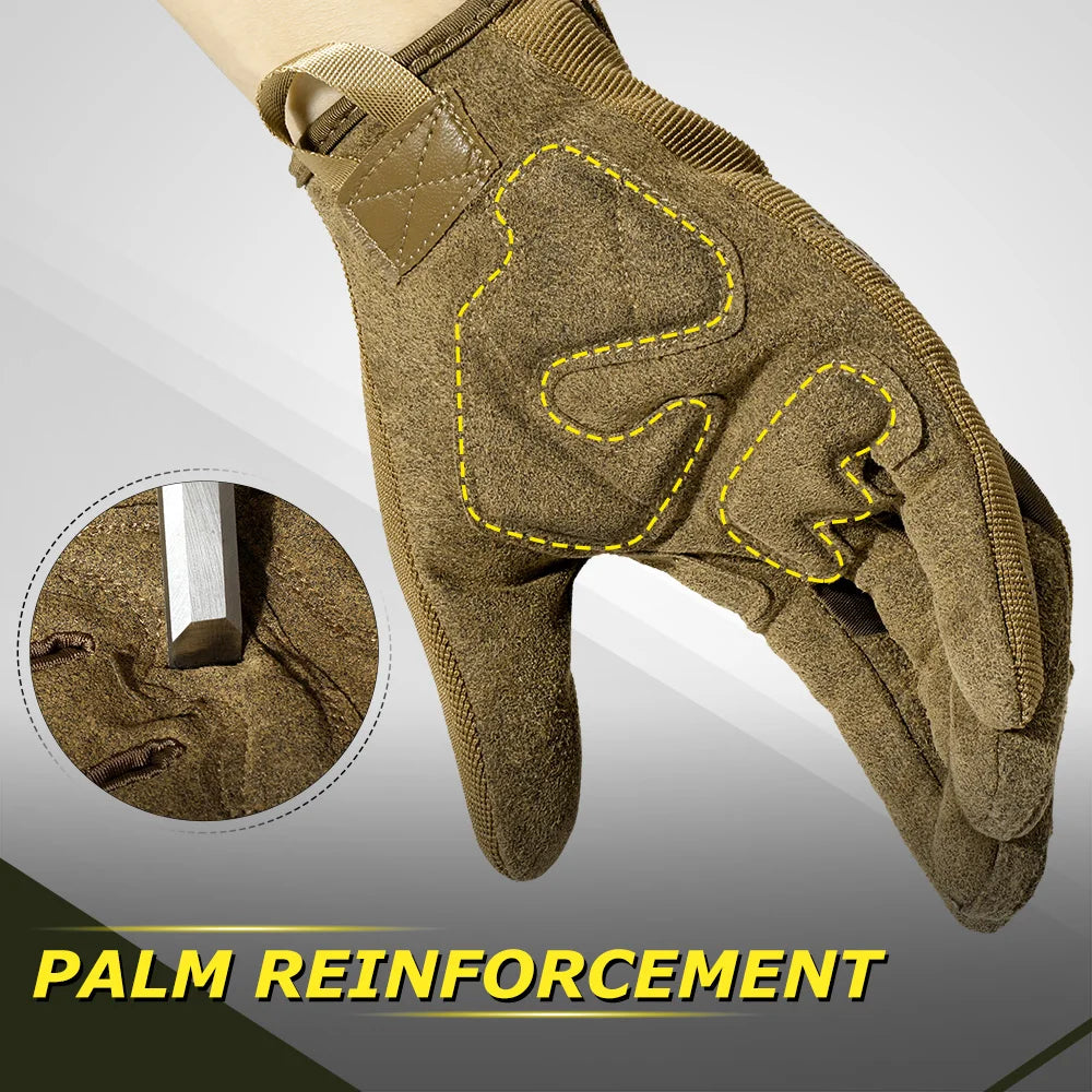 Gants Tactiques de Plein Air (Écran Tactile & Anti-Dérapant)