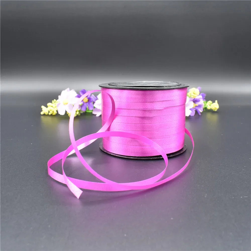 Ruban Satiné Brillant pour Décoration de Fête et Cadeaux