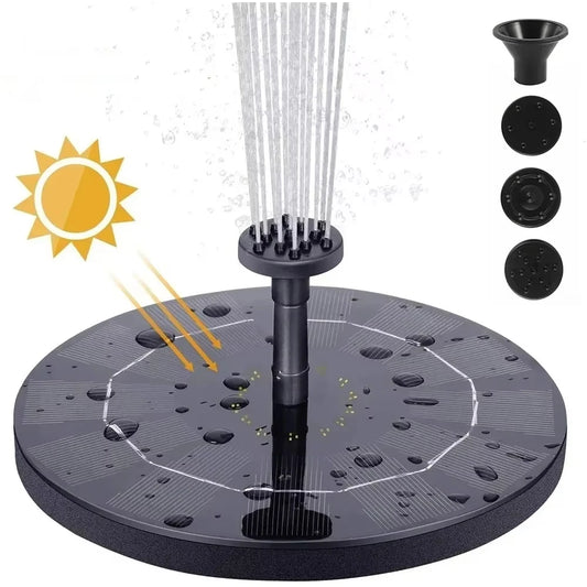 Fontaine Solaire Flottante pour Jardin et Bassin