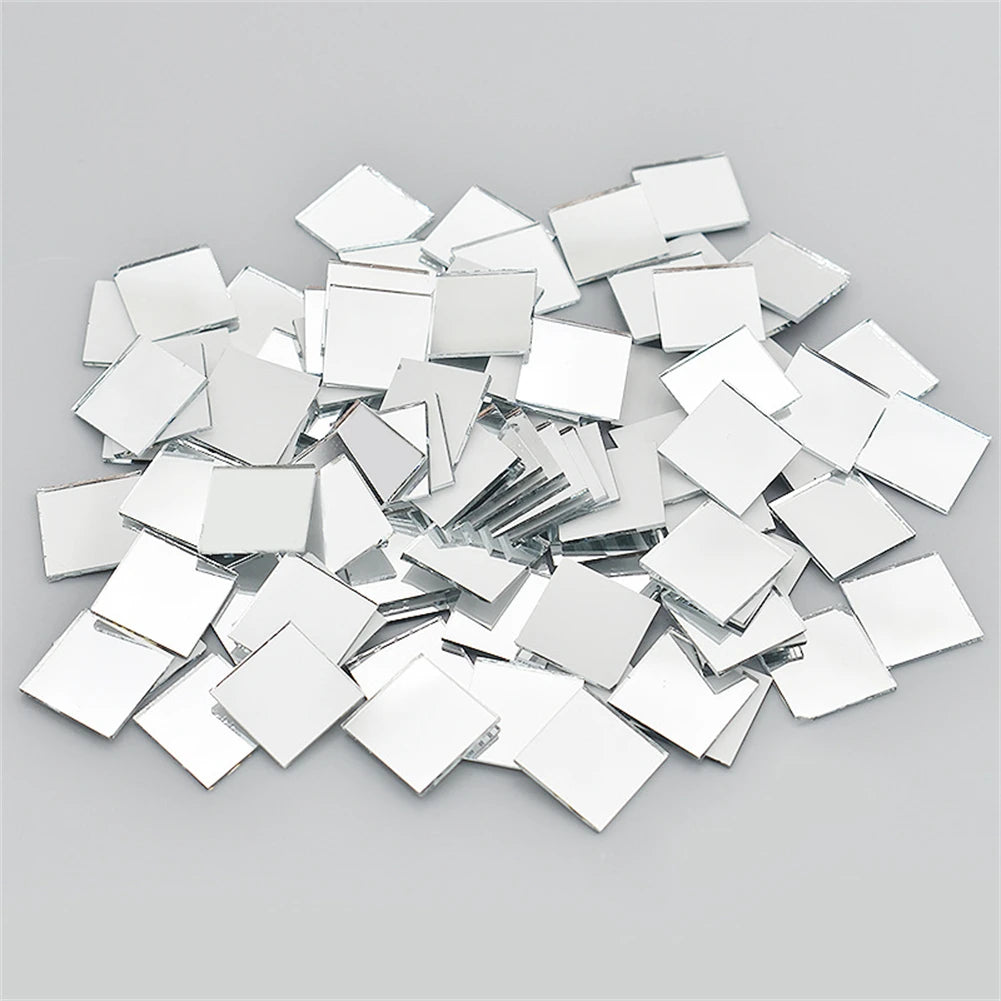 Pack 100 Mini-Miroirs Adhésifs — Carrés