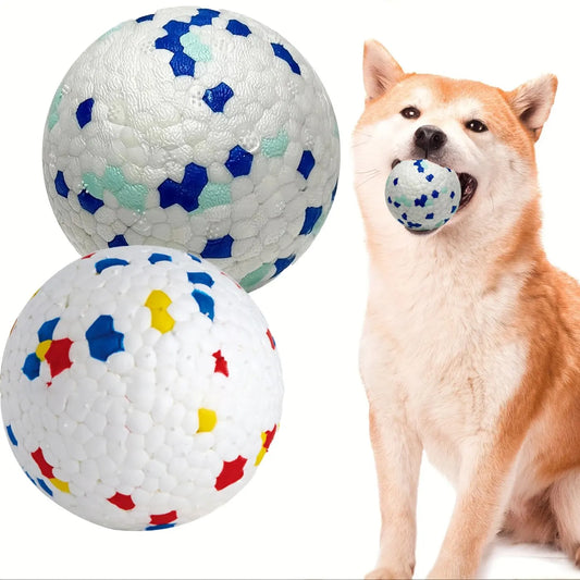 Balle Interactive Ultra-Résistante pour Chien — Hygiène Dentaire