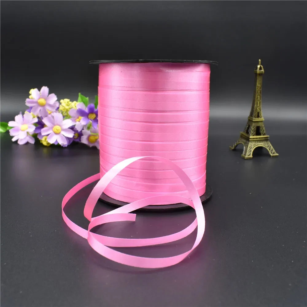 Ruban Satiné Brillant pour Décoration de Fête et Cadeaux