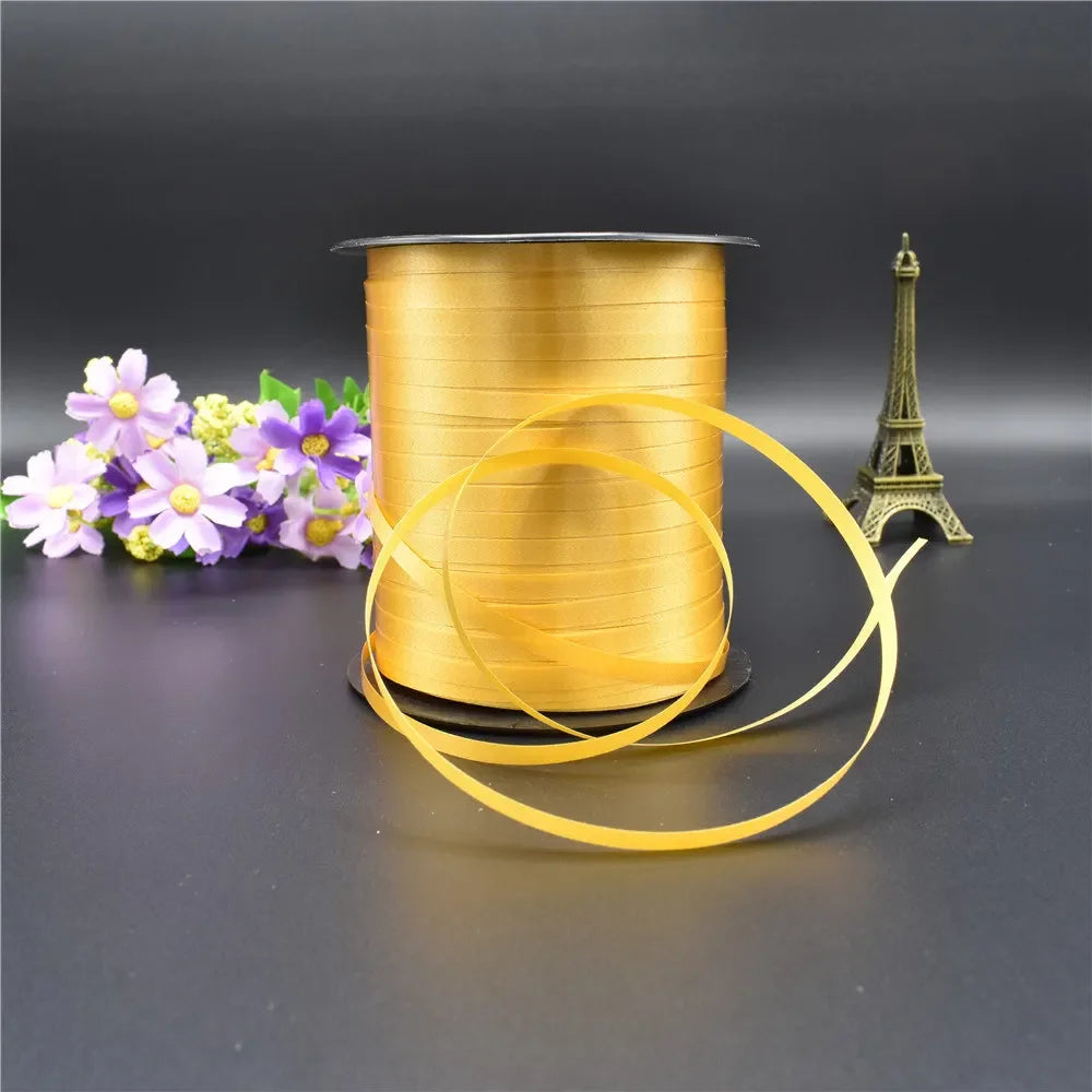 Ruban Satiné Brillant pour Décoration de Fête et Cadeaux
