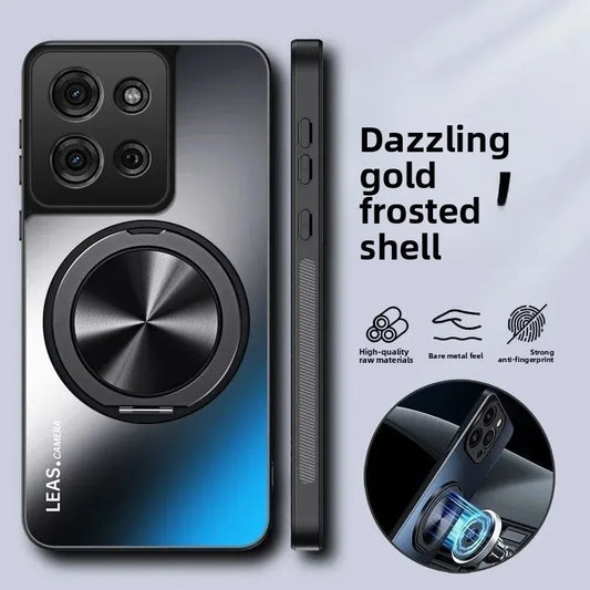 Coque Antichoc Magnétique avec Anneau pour Motorola Moto G